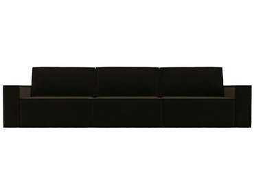 Прямой диван-кровать Куба лонг коричневого цвета