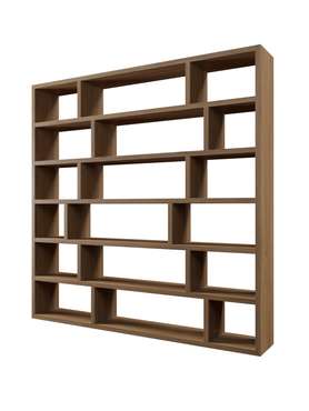 Стеллаж Cesar коричневого цвета