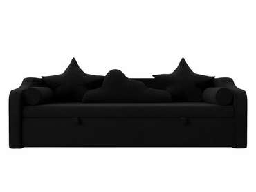 Диван-кровать Рико черного цвета