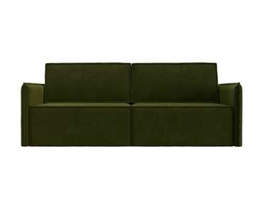 Прямой диван-кровать Либерти зеленого цвета