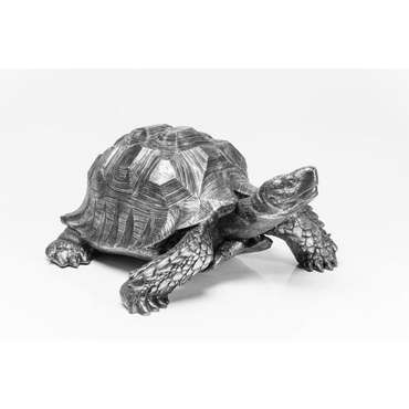 Статуэтка Turtle серебристого цвета 