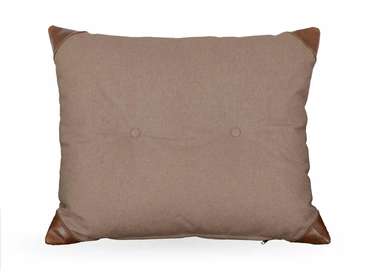 Подушка Chesterfield 60х60 светло-коричневого цвета