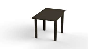 Раскладной обеденный стол Вардиг черного цвета