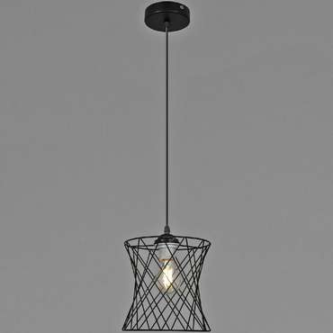 Подвесной светильник 70115-3.4-01 BK (металл, цвет черный)