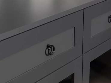 Композиция для гостиной Caprio g3 из дерева белого цвета