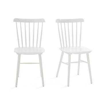 Комплект из двух стульев Ivy белого цвета