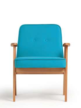 Кресло Несс zara голубого цвета
