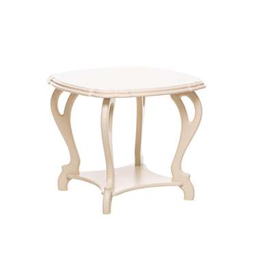 Кофейный столик П бежевого цвета