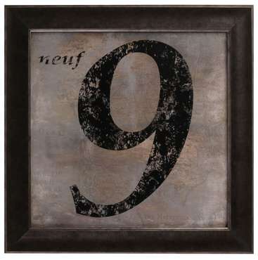 Постер в раме "Neuf "