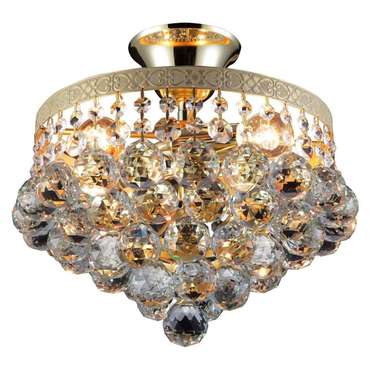 Хрустальная люстра Vivien Gold TL7230X-04WG (хрусталь, цвет прозрачный)