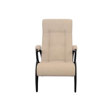 Кресло для отдыха Модель 51 с обивкой бежевого цвета