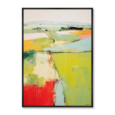 Репродукция картины Landscape collection, Lines, No 2, 2024г.