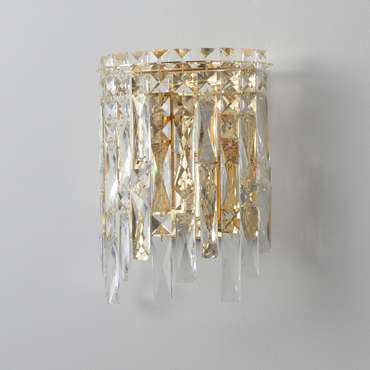 Бра хрусталь Crystal Lux ABRIL AP2 GOLD