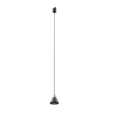 Трековый подвесной светильник Technical TR166-1-7W3K-M-B Cono Гибкая трековая система ELASITY