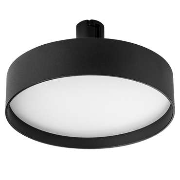 Светильник 48V д/1-фазн трека DUE LED 20W 1070LM 100G ЧЕРНЫЙ 3000K IP20