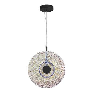 Светильник подвесной ST-Luce черный/радужный LED 1*8W 4000K ALUMNO