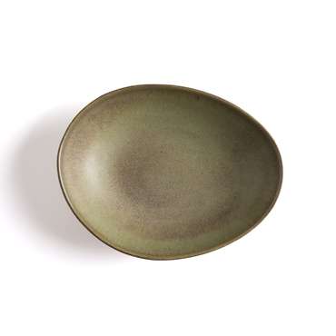 Комплект из двух тарелок Leiria зеленого цвета