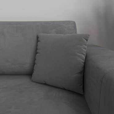 Декоративная подушка серого цвета