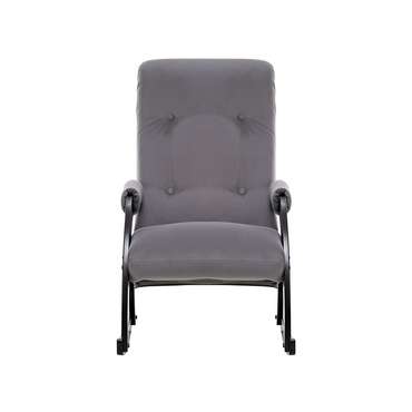 Кресло-качалка Модель 67 серого цвета