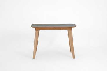 Раздвижной обеденный стол Крит-ОВ серого цвета