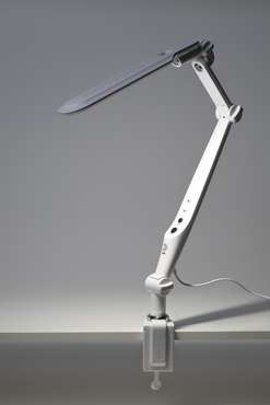 Настольная лампа NLED-496 Б0052766 (пластик, цвет белый)