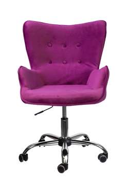 Кресло поворотное Bella фиолетово-пурпурного цвета