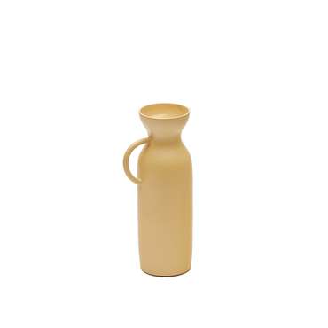 Ваза Pelras 25 горчичного цвета