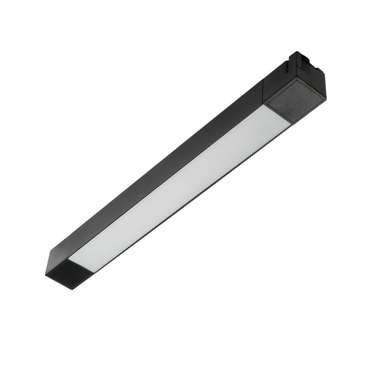 Трековый светодиодный светильник 220V однофазный MyFar Лайнс MT0110-16W3K-B