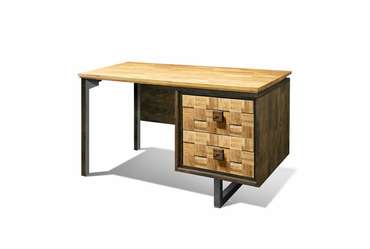 Стол письменный Cube Design светло-коричневого цвета