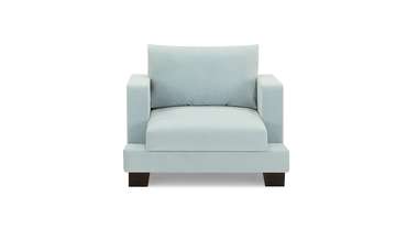 Кресло Дрезден голубого цвета