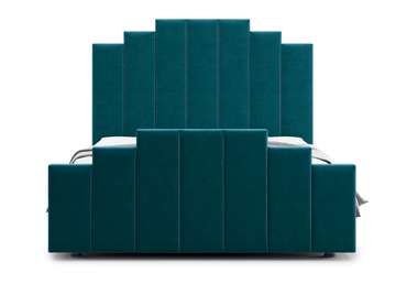 Кровать Velino 160х200 сине-зеленого цвета с подъемным механизмом