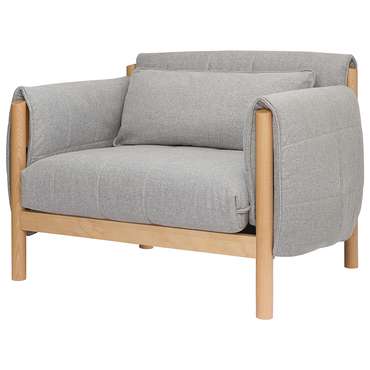 Лаунж-кресло Noak серого цвета