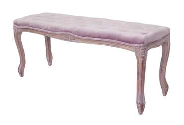Оттоманка Kina narrow pink розового цвета