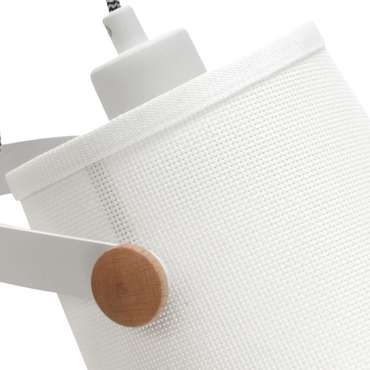 Спот Nordica White 4924 (ткань, цвет белый)