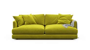 Диван-кровать Ибица желтого цвета
