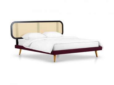 Кровать Male 160х200 фиолетово-бежевого цвета