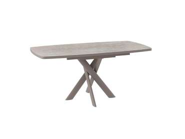 Раздвижной обеденный стол Эдж 130 цвета капучино