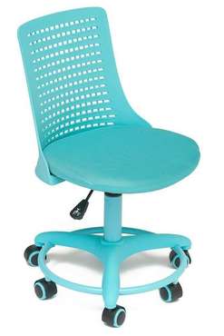 Кресло офисное Kiddy бирюзового цвета