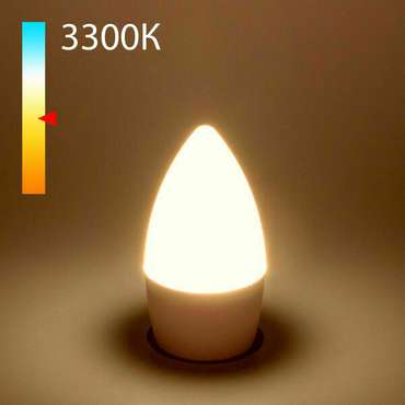 Светодиодная лампа C37 6 Вт 3300 K E27 BLE2760 формы свечи