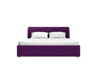 Кровать Сицилия 160х200 фиолетового цвета с подъемным механизмом