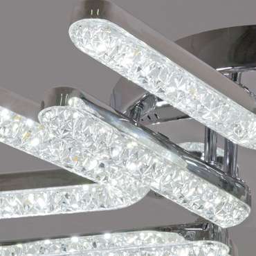 Потолочная люстра 13190-0.3-5+5 CR (акрил, цвет прозрачный)