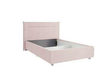 Кровати Альба 120х200 нежно-розового цвета без основания
