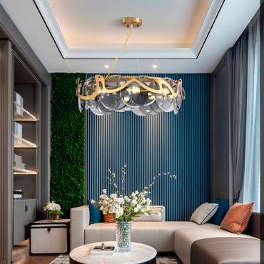 Подвесная люстра Inodesign Alessa Black 40.6025