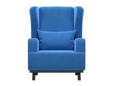 Кресло Джон темно-голубого цвета