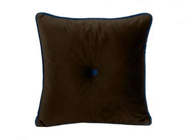 Подушка декоративная Pretty темно-коричневого цвета