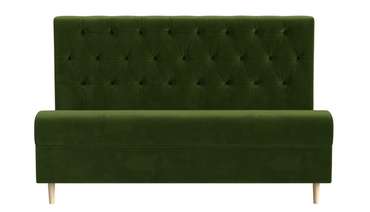 Прямой диван Бремен зеленого цвета