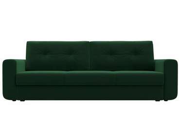 Диван-кровать Лига 031 зеленого цвета