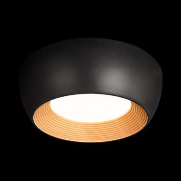 Потолочный светильник Folk 10255/350 Black (металл, цвет черный)