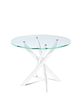 Обеденный стол R100 со стеклянной столишницей 