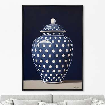Репродукция картины Porcelain vase No 1, 2024г.